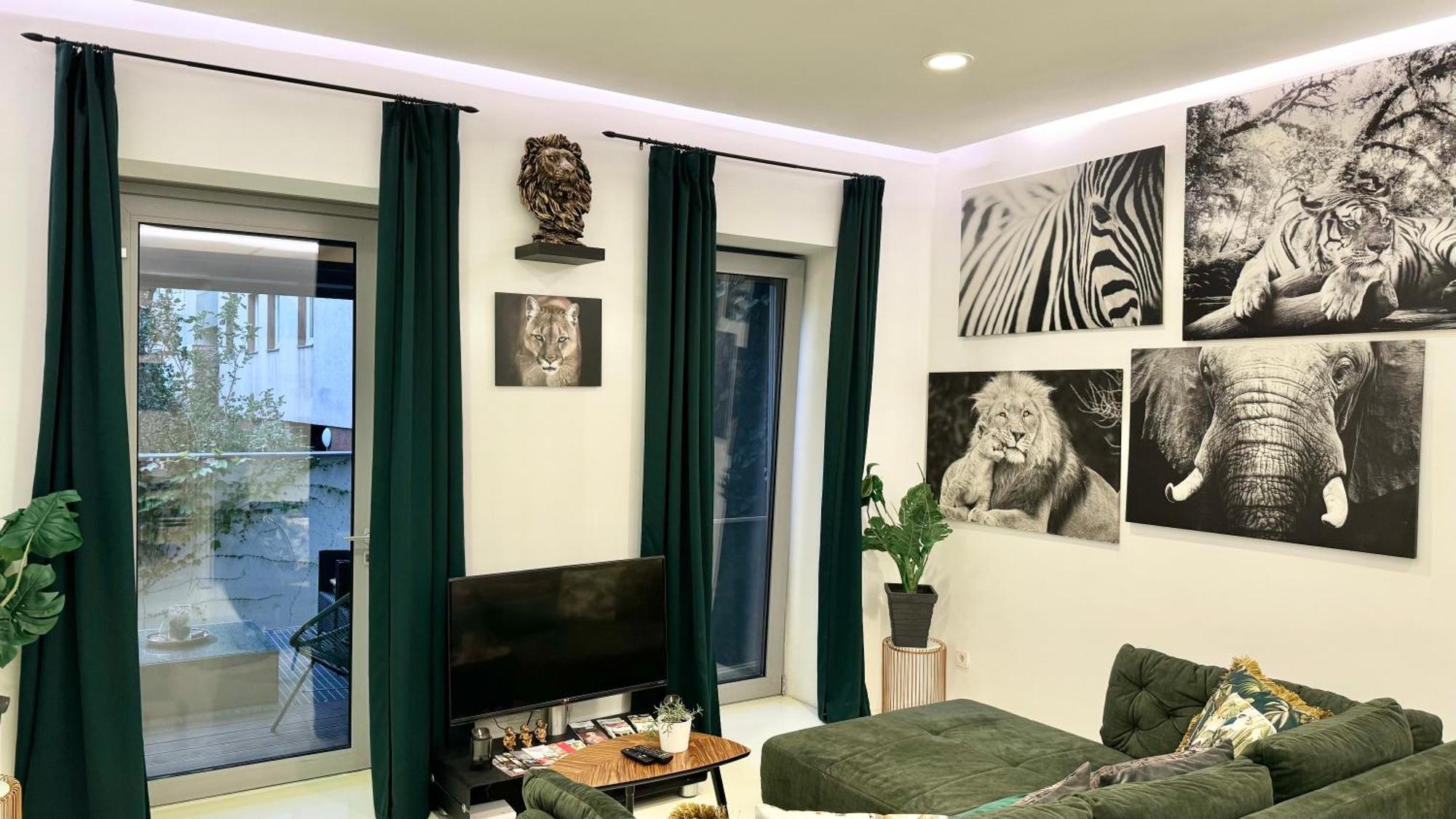 Apartment African Paradise With Jacuzzi & Sauna *
