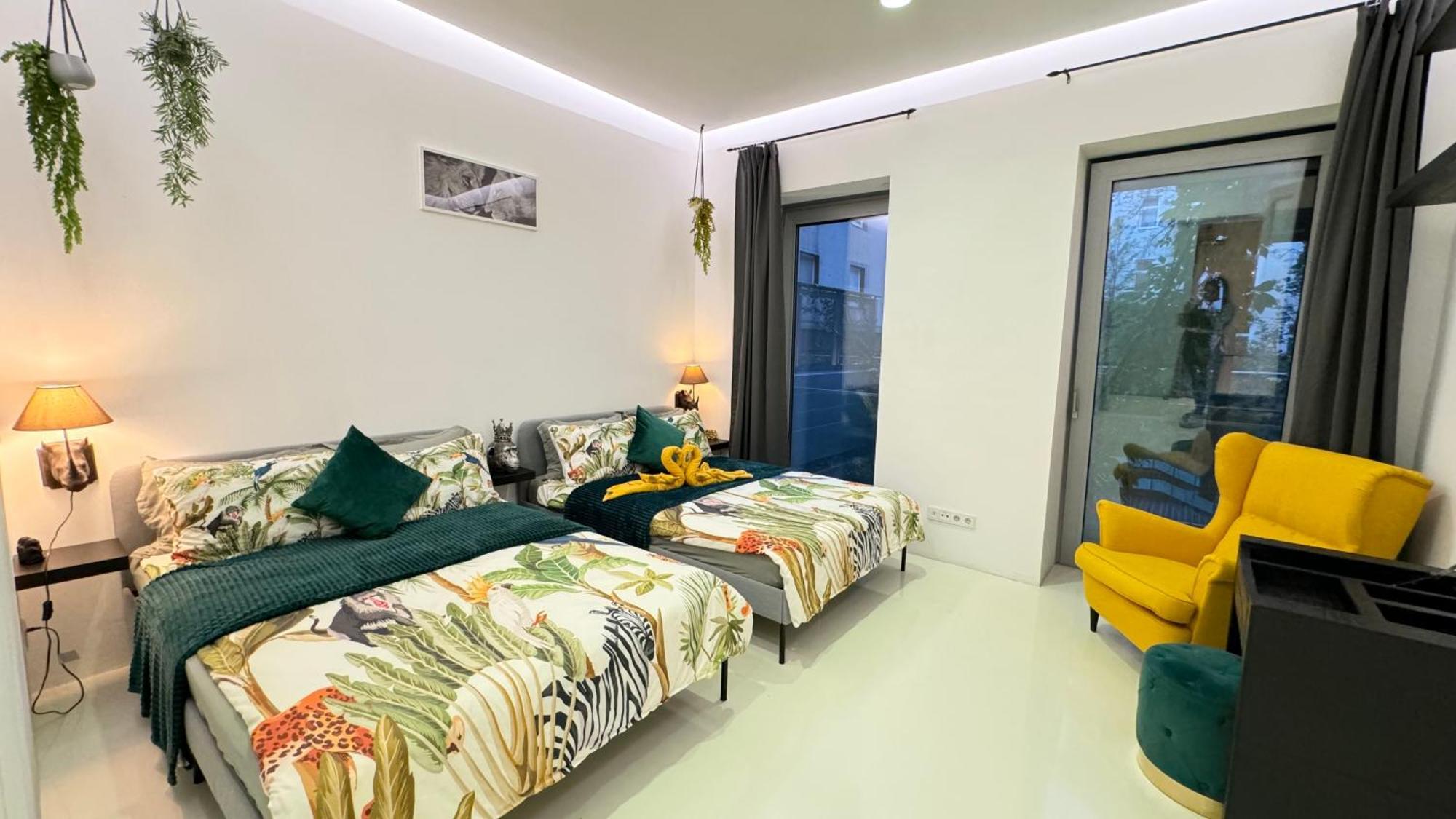 Apartment African Paradise With Jacuzzi & Sauna